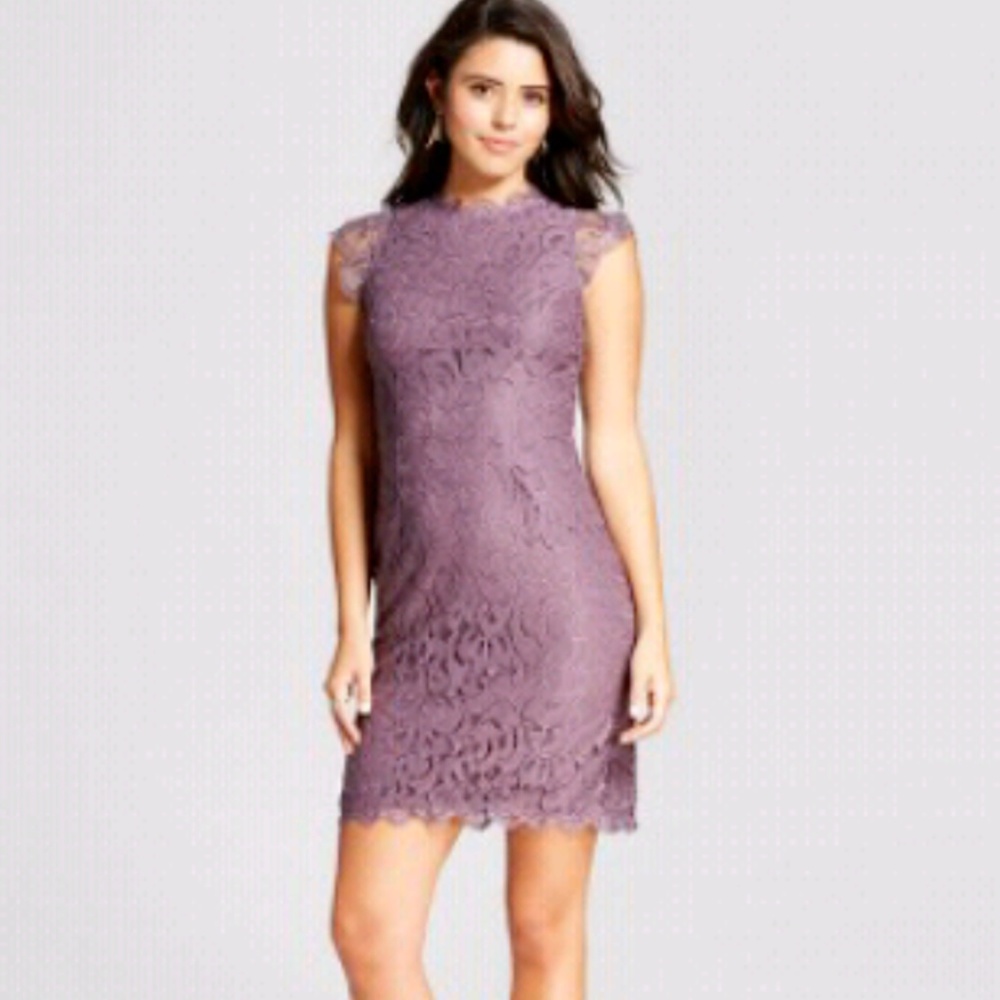 New Xhilaration Lace Sleeveless Dress Sz L